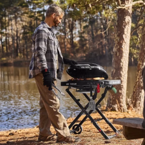 Weber, Traveler Compact Asador de Gas + Accesorios + Grill Academy